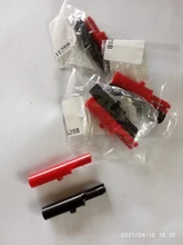2Pcs/Lot Push Button Type Full Protective Alligator Clip For Professional Multimeter