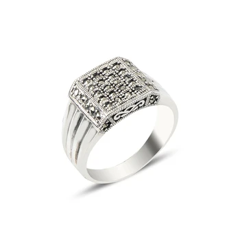 

Silver 925 Sterling Marcasite Ring
