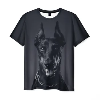 

Men's T-shirt 3D Doberman