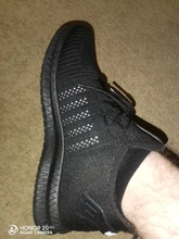 Zapatillas de deporte de malla para hombre, zapatos masculinos informales, deportivos, calzado vulcanizado, ligeras, con cordones, para correr, para andar, a la moda