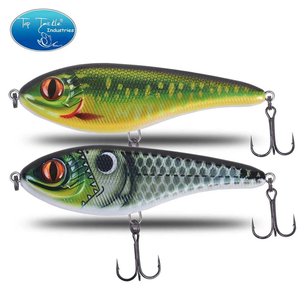 CF lure Slow Sinking Jerkbait 68mm-9g 78mm-15g 90mm-21g 105mm-30g Musky Pike Slider Bass 4