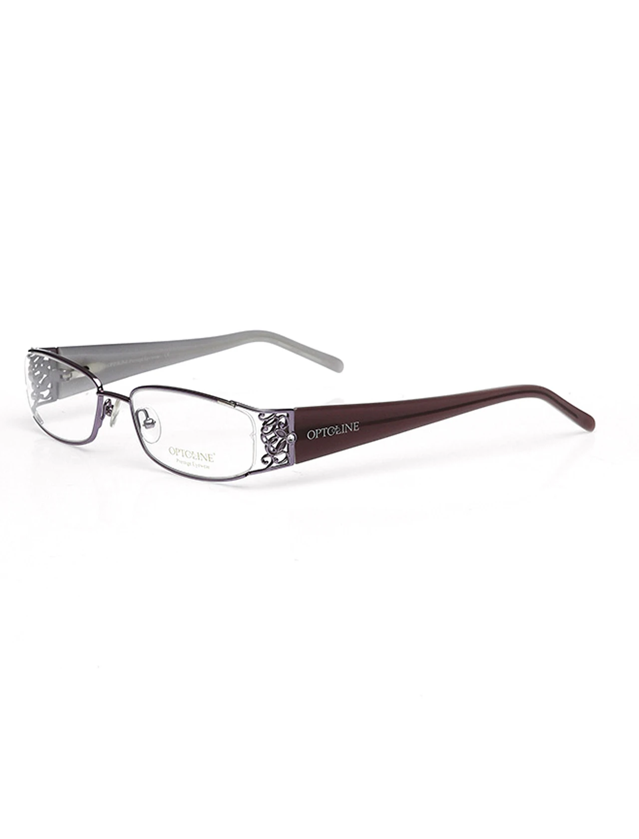 

Markamilla Women Reading Glasses Frame Demo Glasses Eyewear Transparent High Quality WomenOptoline F-S 3731 LA
