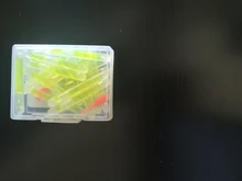 20 unids/bolsa 4,5*40mm pesca Float Varita luminosa fluorescente luz luces de barra flotante de noche barra que brilla en la oscuridad para pesca Float