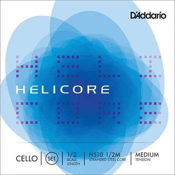 

H510-1/2 m helicore strings for виолончели 1/2, mean D'Addario