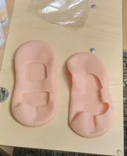 1 par de silicona herramienta de cuidado de pies agrietados hidratante Gel tacón calcetines roto Protector de cuidado de la piel, pedicura, monitores de salud masajeador