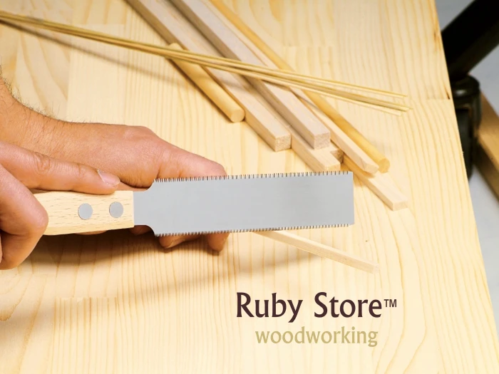 Gyokucho #1151 RAZORSAW Flush Cutting Saw Double Edges, Japanese Saw, Made in Japan, Fine Woodworking 3