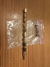 Separador hexagonal de cobre macizo M2, M2.5, M3, M4, M-F de Pilar hexagonal, espaciador macho-hembra para placa PCB, 10/50 piezas