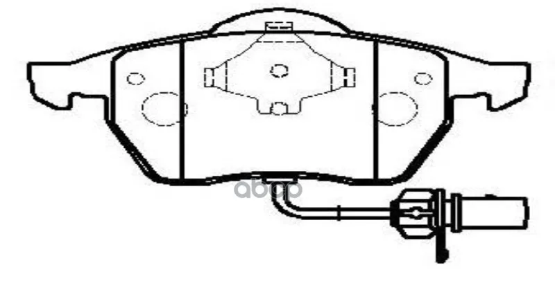 Ckvw-28_колодки Дисковые Передние! Audi A6 1.8t/2.0/2.5tdi 97-02, Vw Passat 1.6-2.5tdi 98 Ctr Ckvw28 Ctr арт. CKVW28