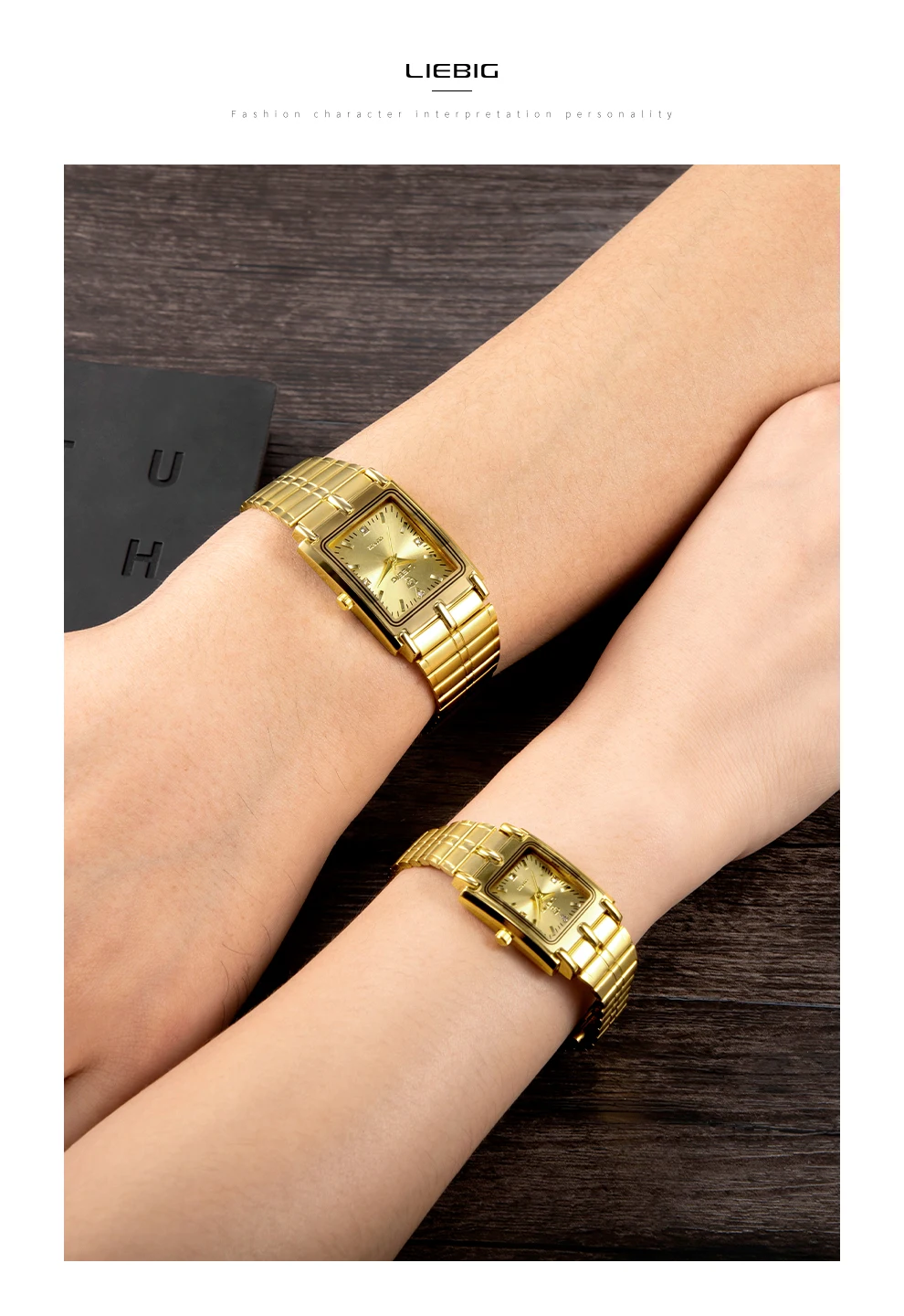 2021 Japan Luxury Golden Watch For Couple Fashion Quartz Watch For Lovers Men Women Watches relogio masculino L1018