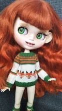 Cuerpo articulado ICY DBS muñeca blyth 1/6 bjd, piel blanca, color de ojos aleatorios, 30cm, juguete para niñas