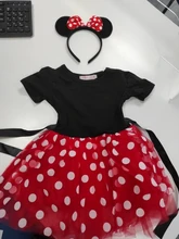 Lujo vestidos infantiles para niñas cumpleaños Pascua disfraz ratón vestido de niño traje de bebé Niñas Ropa para NIÑOS 2 6T desgaste