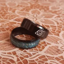 FDLK-Anillo de madera con incrustaciones de flecha y concha para hombre, joyería de lujo, 8mm, 24 estilos