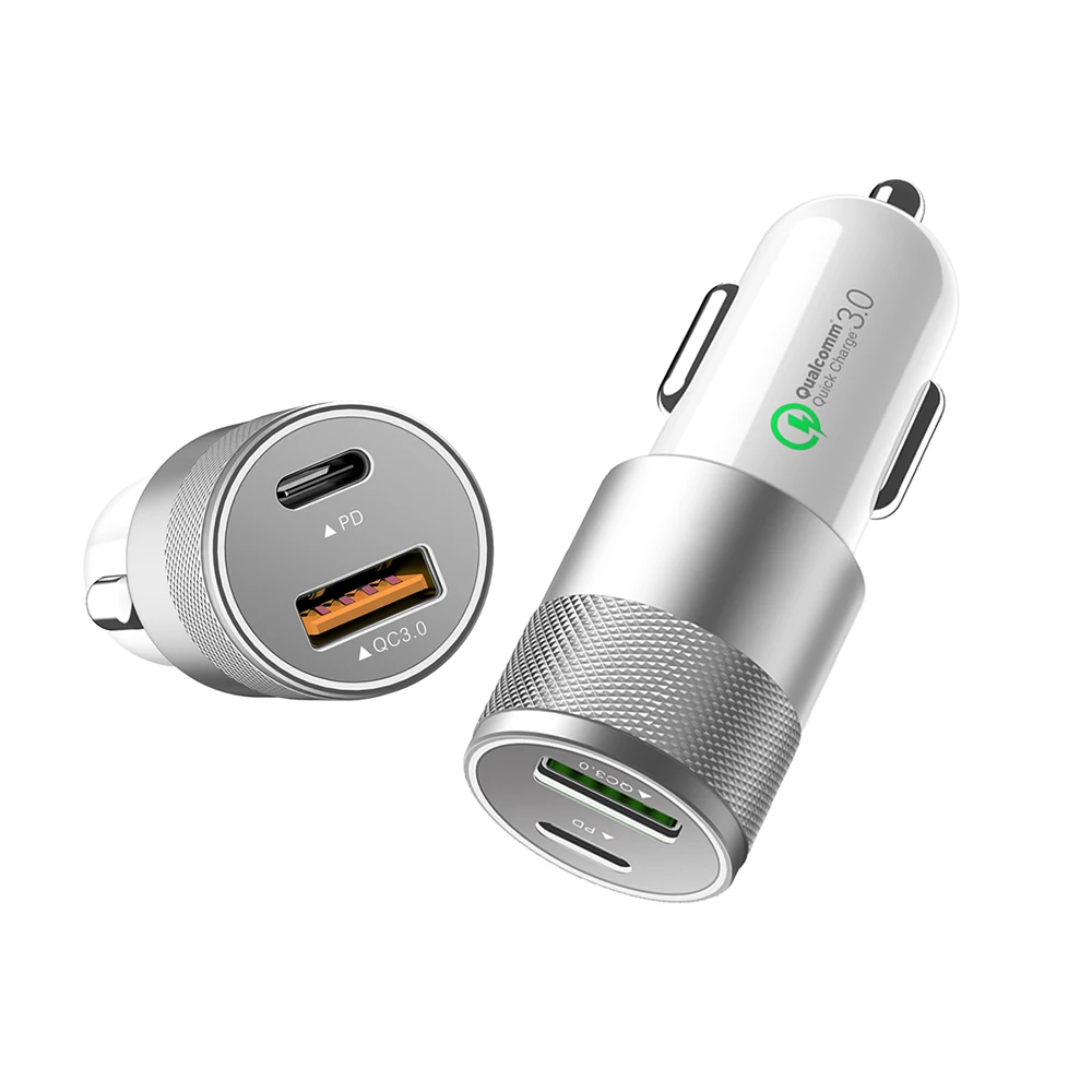 

Quick Charge 4.0 3.0 USB Car Charger for Xiaomi mi 9 Huawei P30 Pro QC4.0 Samsung QC3.0 QC 5A Fast PD Car Charging Phone Charger