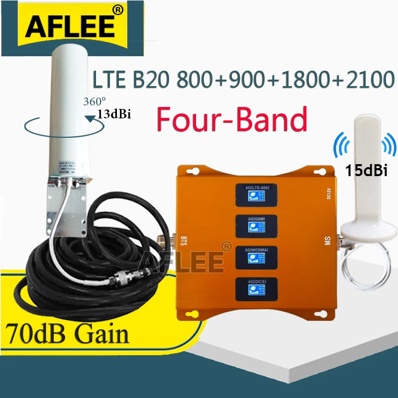LTE B20 800 900 1800 2100mhz Four-Band Cell Phone