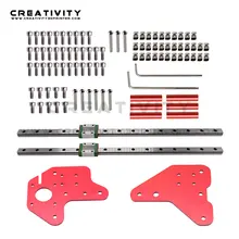 Kit de guidage de Rail linéaire double axe Z MGN12H avec support de montage de plaque fixe pour Ender 3/3S Ender 3 PRo Ende 3 V2 CR10 CR10S CR10V2
