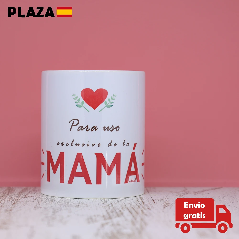 Idealprice® Taza día de la Madre Regalo para Mama, Regalos Madres, Regalos día de la Madre, taza con asa 330ml