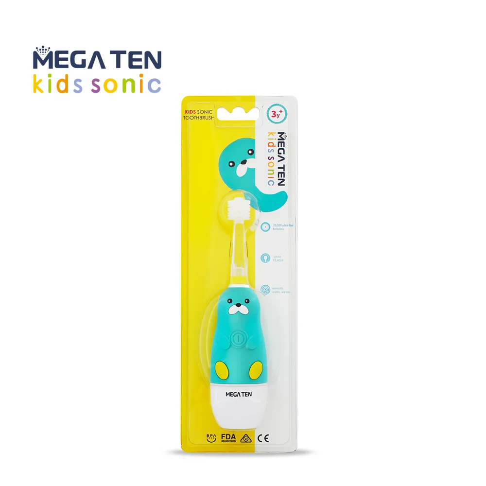 Зубная щетка "Моржик" Megaten Kids Sonic