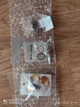 17KM-pendientes de borlas con Clip para mujer, aretes de línea larga dorados, Circonia cúbica, Cruz en la oreja, Clip, regalo de joyería 2021