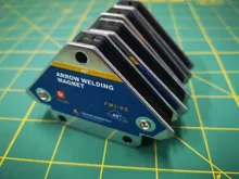 Soportes de soldadura magnéticos, herramienta de fijación de soldadura con imán de flecha, multiángulo, posicionador, sujetar herramientas auxiliares, 4 Uds.