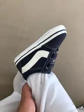 Zapatos de primeros pasos para bebé, niño y niña, calzado deportivo clásico, suela suave de cuero PU, mocasines de bebé de cuna multicolor, zapatos Casuales