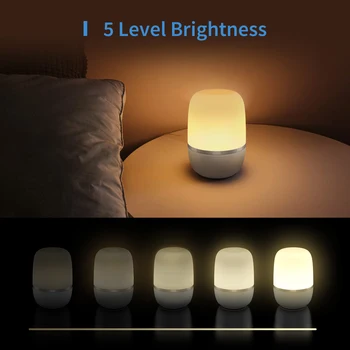 Meross Smart Wi-Fi Table Lamp with Ambient Light Dimmable RGB 2