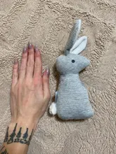 2019 New Pet Squeaky Funny Dogs Animal Shape Toys Gift Set Large Rabbit Honking for Dogs