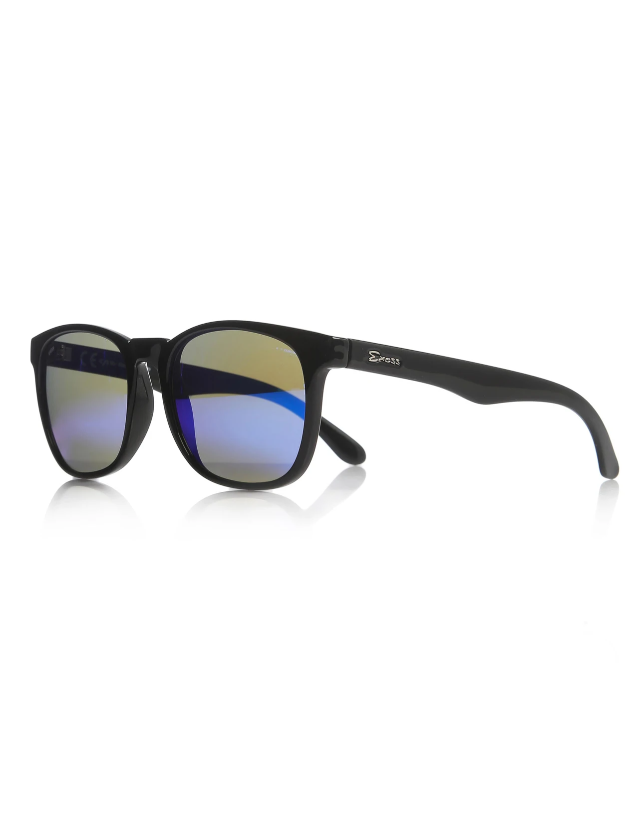 

Unisex sunglasses e 1720 1250 rs bone black organic rectangle rectangular 56-19-140 exess