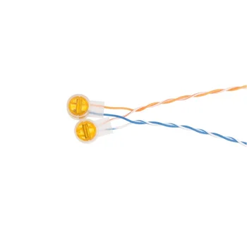 

Connector conductors netlan ec-sl-uy2-yl-100 type "скотчлок", for 2th lived 0,4-0,9mm, with гидрофобным заполнителем, yellow