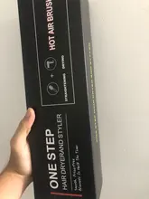 Cepillo secador de pelo 3 en 1, cepillo caliente de un paso, voluminizador, Alisador, rizador, secador de pelo