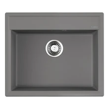 Мойка для кухни Omoikiri Daisen 60-GR Artgranit(Leningrad Grey)(Устойчива к царапинам, термостойкая, перелив