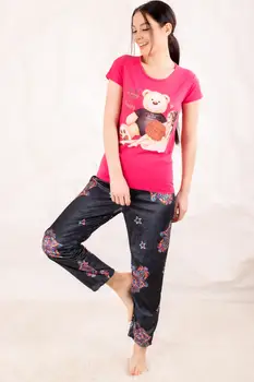 

Armonika Women Top The Teddy Bears Six Star PAJAMAS kit ARM-20Y099096