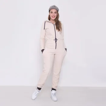 

Rompers womens jumpsuit fleece "Polar Bear"