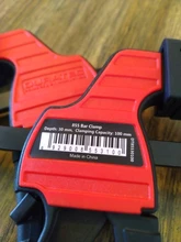 Clip-Kit Clamp Work-Bar Woodworking Quick-Ratchet Heavy-Duty 4inch 30x100mm