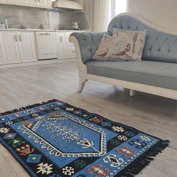 

Floor Rugs Carpet Home Decor Authentic Tassel Rug for Living Room Bedroom Double-Sided Useable Quality Turkish Prayer Rug