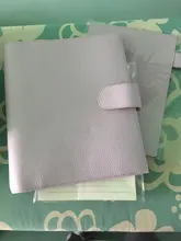 Moterm-Agenda de anillos de lujo con carpeta de anillos plateados, organizador de Agenda, diario, Bloc de notas, cuaderno de bocetos, A5, 30 MM, nueva serie