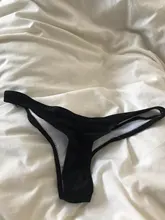 Bikini corto de corte clásico para mujer, traje de baño de dos piezas con corte clásico, con lazos laterales, Tanga brasileña, disponible en 5 tamaños