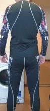 Traje deportivo de LICRA para MMA para hombre, ropa deportiva de secado rápido, kit de entrenamiento de compresión, leggings térmicos, ropa interior