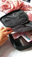 Bolsa de maquillaje portátil de alta calidad para mujer, estuche organizador de belleza impermeable, Kits de bolsas de aseo, bolsa de lavado básico de viaje