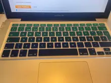 Green Leaves Printed Plastic Case Cover for Macbook Air 11 12 13 A1932 2020 Pro 13 13