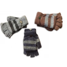 Варежки в полоску