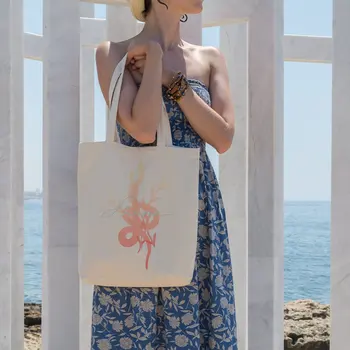 

Angemiel Bag Hine Pembenin Tone Snake Shopping Beach Tote Bag