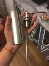 Liquid-Soap-Dispenser Bottle Sink Pump Stainless-Steel Complete Kitchen Counter Deck