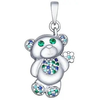 

Sokolov pendant with 27 cubic zirconia Silver