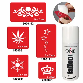 

One Spray Tattoo Kit Temporary Tattoo Kit Model 10