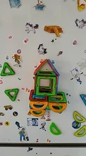 ZKZC-bloques de construcción magnéticos de gran tamaño para niños, juego de bloques de construcción de diseñador magnético, 180 Uds., Juguetes DIY para niños, regalos