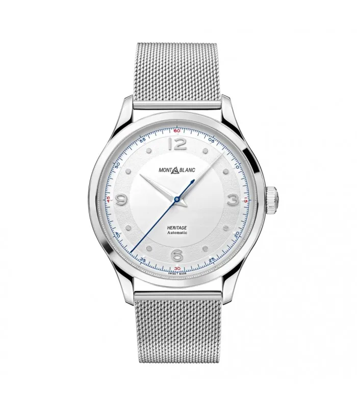 Montblanc watch Heritage men Automatic 40mm stainless steel 119945