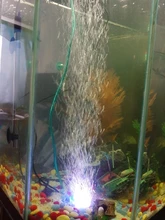 Fish-Tank-Light Air-Bubble-Light Aquarium Color-Changing Underwater Submersible LED Oxygen
