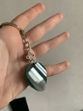 LLavero de cabeza de Alien acrílico, llavero de Alien verde fluorescente/llavero espacial/Kawaii/gótico Pastel/OVNI