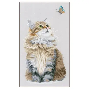 

"Embroidery kit", "floss embroidery kit", "cross stitch", "counted cross", "LanArte", "counted cross stitching"