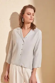 

Trendyol Jacket Collar Shirt TWOSS20GO0355